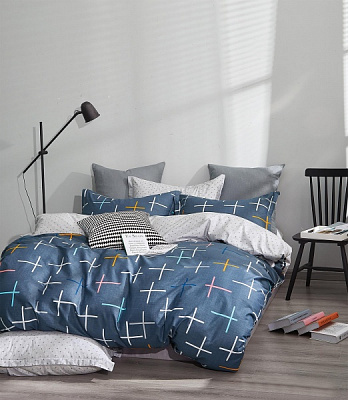 Комплект постільної білизни Аліканте різнокольоровий Homeline