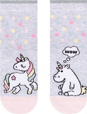 Носки детские Conte-Kids Веселые ножки 338 17С-10СП р.22 светло-серый 