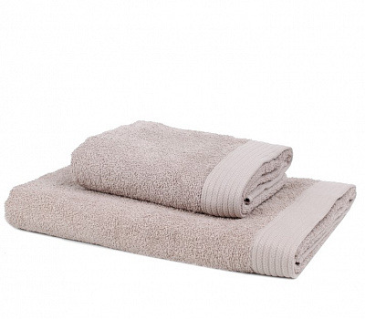 Рушник махровий ОЕ 40x70 см темно-бежевий UP! (Underprice)