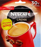 Кофе растворимый Nescafe Classic Crema 30 г 4823000919686 
