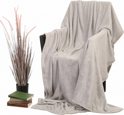 Плед Gray Violet 160x200 см світло-сірий La Nuit