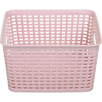 Корзина Gondol Plastic G560 KANGAROO-Square пудра 215x115x215 мм