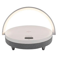 Настольная лампа декоративная STRÜHM Saturn Speaker 1x10 Вт белый