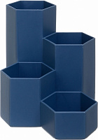 Органайзер настольный для ручек 111х160х122 мм темно-синий Mikasa