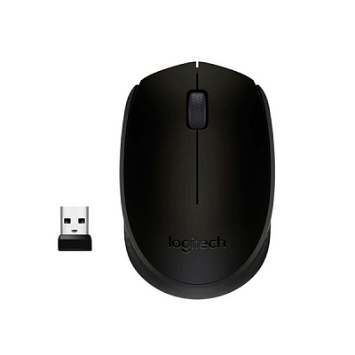 Мышь Logitech Wireless Mouse M170 910-004642 black 