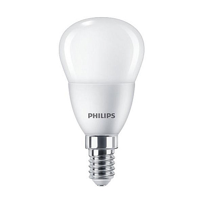 Лампа светодиодная Philips EcoHome 5 Вт P45 матовая E14 220 В 4000 К 929002970037 