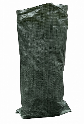 Мішок зелений світлостабілізований 750x500 мм поліпропілен