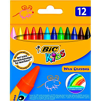 Карандаши восковые BWax Crayons BIC