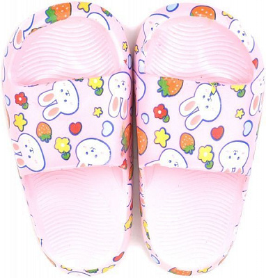 Шлепанцы для девочки Ningbo Зайчик р.32-33 розовый 