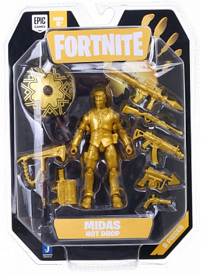 Фигурка коллекционная Jazwares Fortnite Hot Drop Midas-Gold S2 
