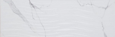 Плитка Атем Calacatta R Wave GR 25x75 2 сорт
