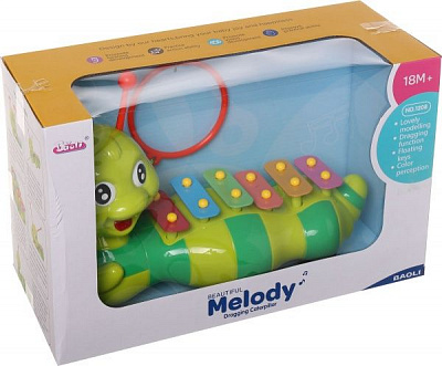 Игрушка развивающая Shantou Музыкальный червячок I691830