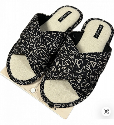 Капці домашні Gemelli Ніка р.40 чорний