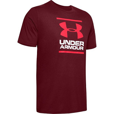 Футболка Under Armour UA GL Foundation SS T 1326849-615 S бордовий