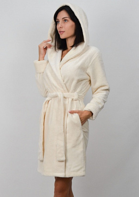 Халат домашний женский Roksana Assorty №1426/90080 р. 54 айвори
