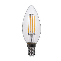 Лампа LED Eurolamp ArtDeco Fil C37 4 Вт Е14 4000К холодный свет