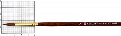 Пензлик круглий Grace 3039R № 14 Kolos