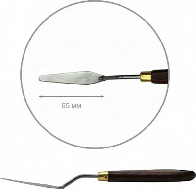 Мастихін Classic ромб 6,5 см № 51 ROSA Gallery