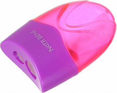 Чинка пластикова рожева Nota Bene