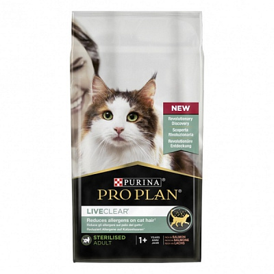 Корм для стерилізованих котів ProPlan LiveClear лосось 1,5 кг