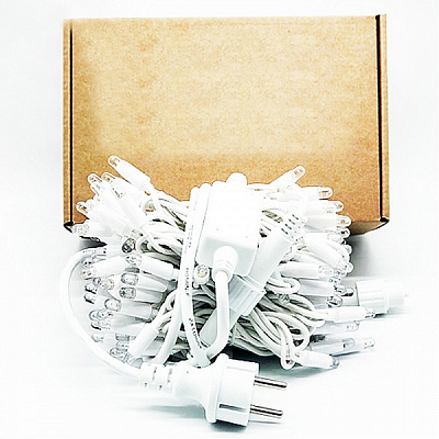 Гирлянда ТМ PPM Новогодняя Мигающая светодиодная (LED) 100 ламп 10 м 