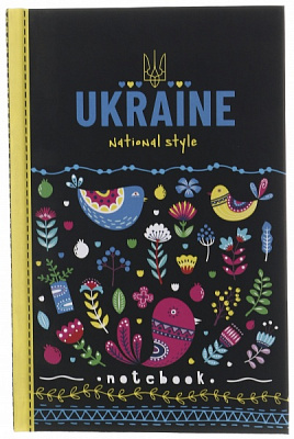 Блокнот Ukraine 105х165 мм матовая ламинация Fresh