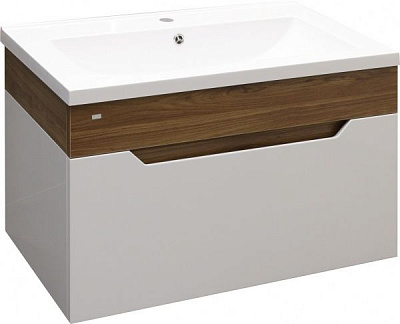 Тумба підвісна Колібрі-80 з умивальником Cosmo 80