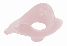 Накладка детская на унитаз Keeeper Утенок comfort нежно-розовая (1007158104800)