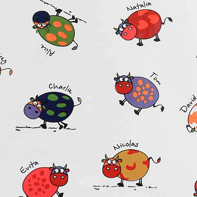 Скатерть Коровки 8004 140 см