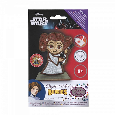 Мозаика Crystal Art Принцесса Лея CAFGR-SWS003