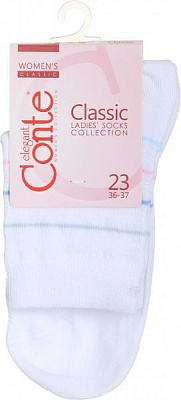 Носки Conte CLASSIC 15С-15СП 088 р. 23 белый 