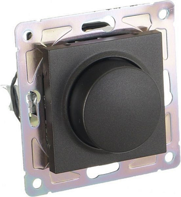 Светорегулятор HausMark Alta 3 Вт черный SNG-SWP.SQ20MG1D-BK