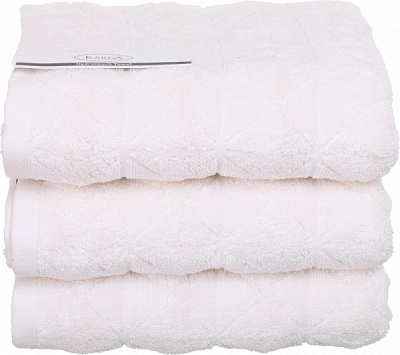 Рушник махровий Vente 50x90 см кремовий Karna