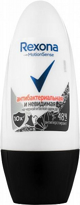 Антиперспирант для женщин Rexona Невидимий захист антибактеріальний 50 мл