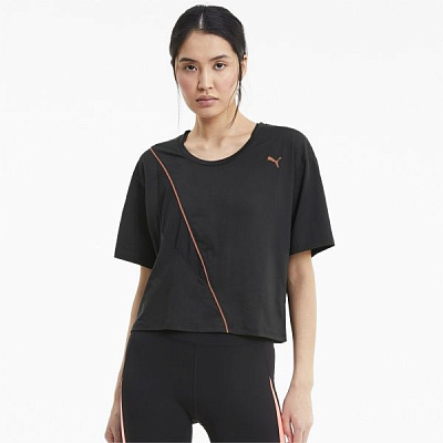 Футболка Puma Train Pearl Tee 51955901 L чорний
