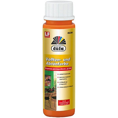 Краситель Dufa оранжевый 750 мл