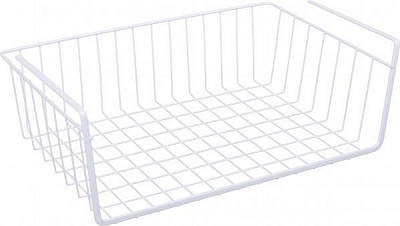 Корзина навесная Metaltex 363840 Babatex 40x26x14 см белый