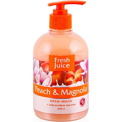 Мило рідке Fresh Juice Персик і магнолія 460 мл