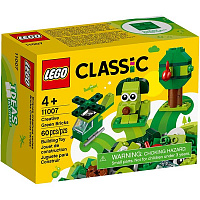 Конструктор LEGO Classic Зелені кубики для творчості 11007