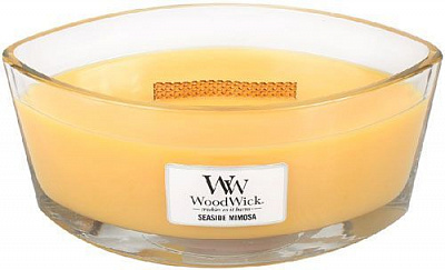 Свічка ароматична Woodwick Ellipse Seaside Mimosa 453 г