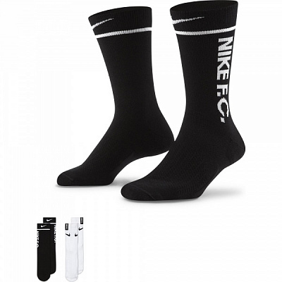 Носки Nike F.C. DA7522-902 р.L черно-белый