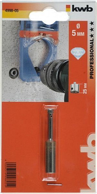 Свердло KWB коронка алмазна 5 мм 499805