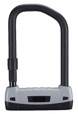 Замок велосипедный Aspini UL-02-GR р.16x240 мм черный