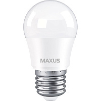 Лампа светодиодная Maxus 7 Вт G45 матовая E27 220 В 4100 К 1-LED-746 
