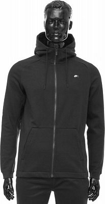 Джемпер Nike M NSW MODERN HOODIE FZ BB 835858-010 р. XL черный