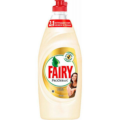 Средство для мытья посуды Fairy ProDerma Aloe Vera & Coconut 650 мл