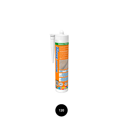 Герметик силіконовий Mapei Mapesil Stone Matt 120 чорний 310 мл