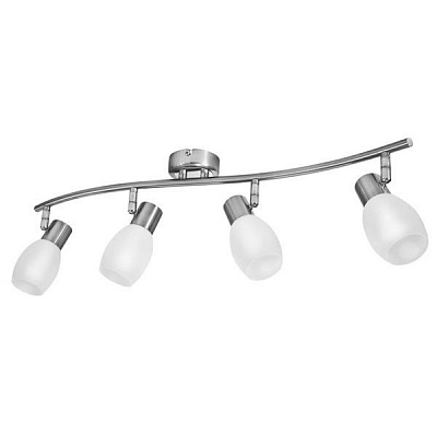 Спот Accento lighting 4x40 Вт E14 сатин ALIN-Quadra-4 