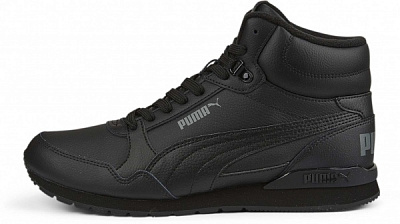 Черевики Puma ST RUNNER V3 MID L PUMA BLACK-PUMA BLACK 38763801 р.46 чорний