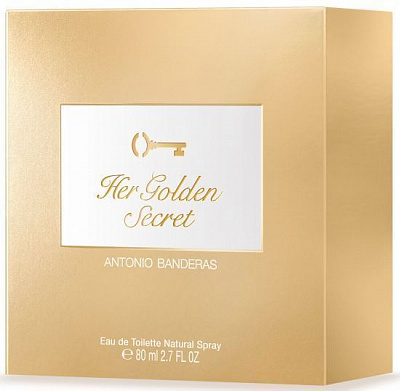 Туалетна вода Antonio Banderas Her Golden Secret для жінок 80 мл